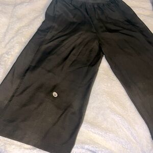 Ann Namba 100% Silk Pants brown M